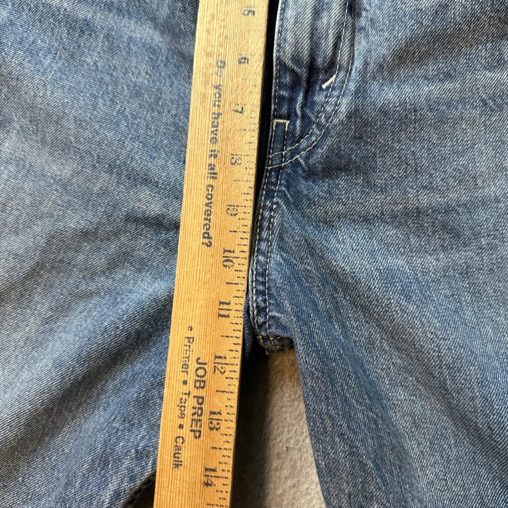 Levi's Carpenter Jeans Mens 33x32 (35x29) Blue Denim Utility Hammer Loop Y2K - Picture 8 of 11